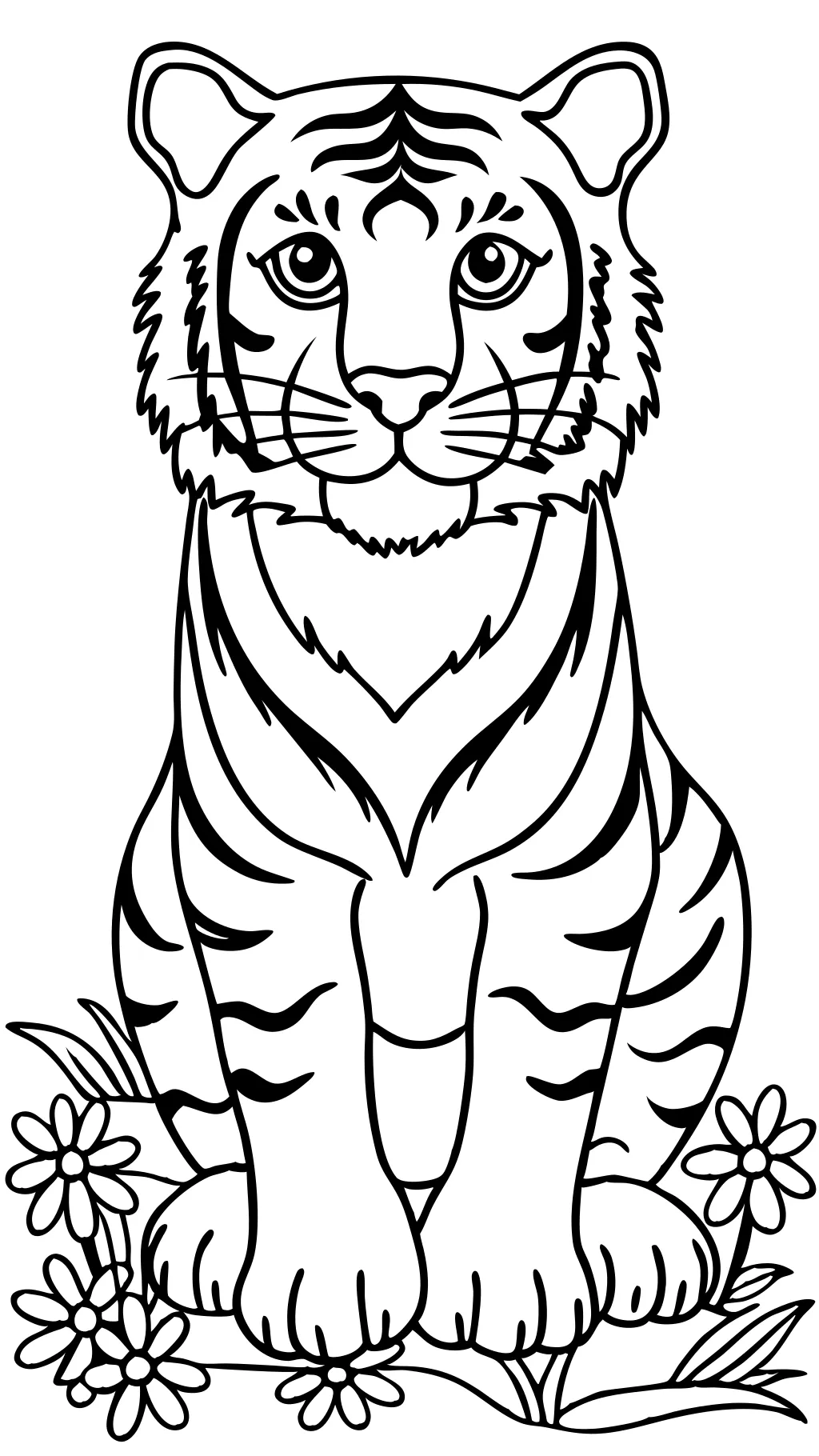 free tiger coloring pages